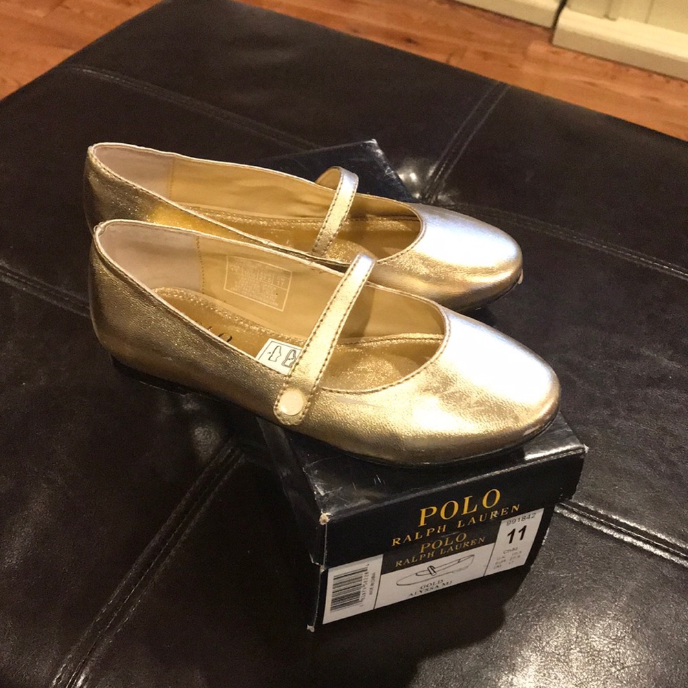 Toddler girl Polo Ralph Lauren dress shoes